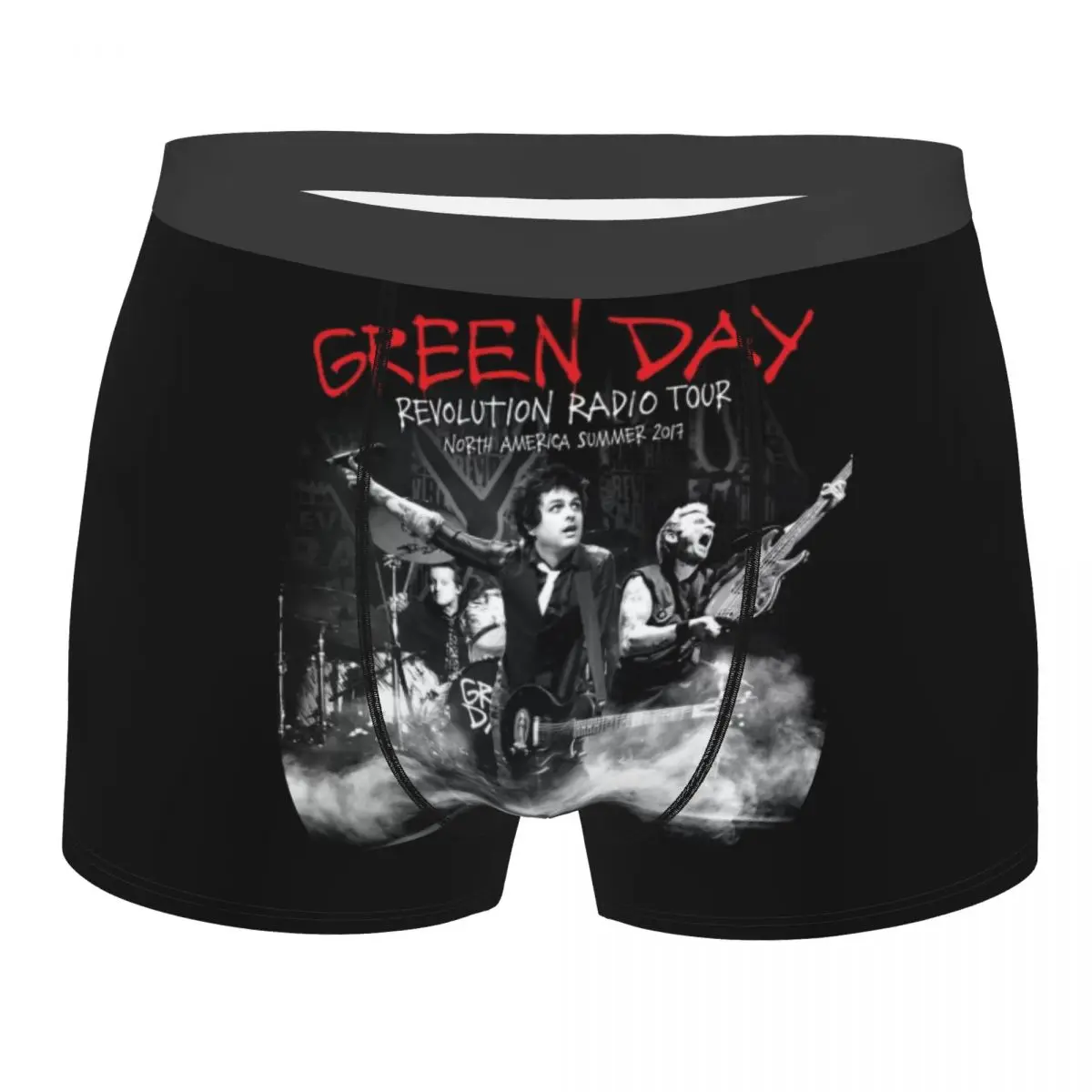 

Нижнее белье Green Days на заказ, мужские дышащие трусы-боксеры, шорты, мягкие трусы для Homme