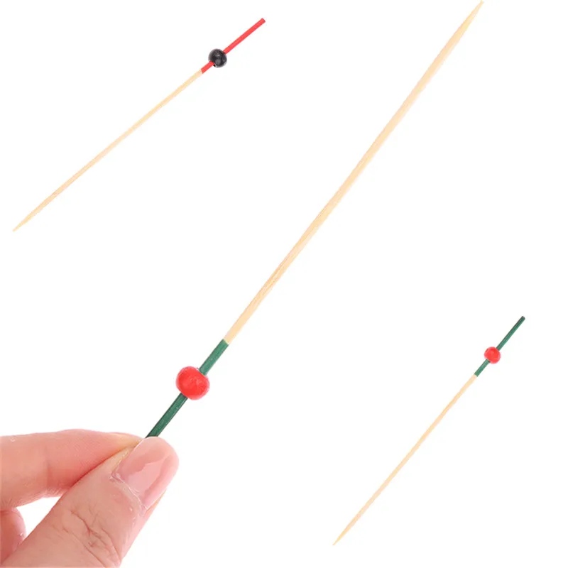 

100pcs 12cm Bamboo Toothpicks Pick Buffet Cupcake Fruit Fork Party Dessert Salad Stick Cocktail Skewer For Wedding Party Decor