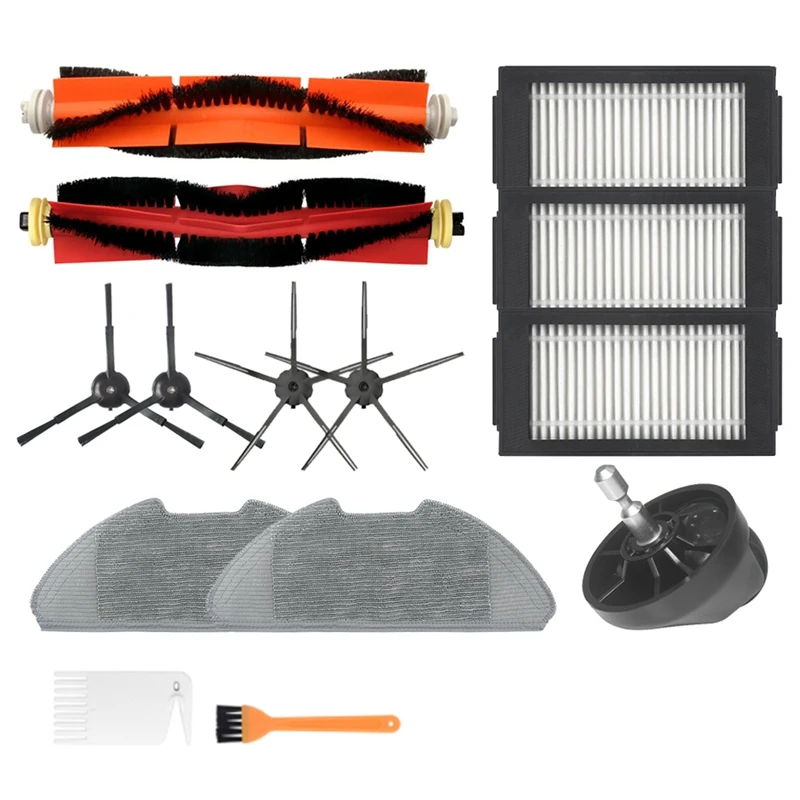 Xiaomi Mijia Pro-掃除機ロボット,メインブラシ,モップクロス,サイドブラシフィルター,HEPAフィルター,ホイール,部品用