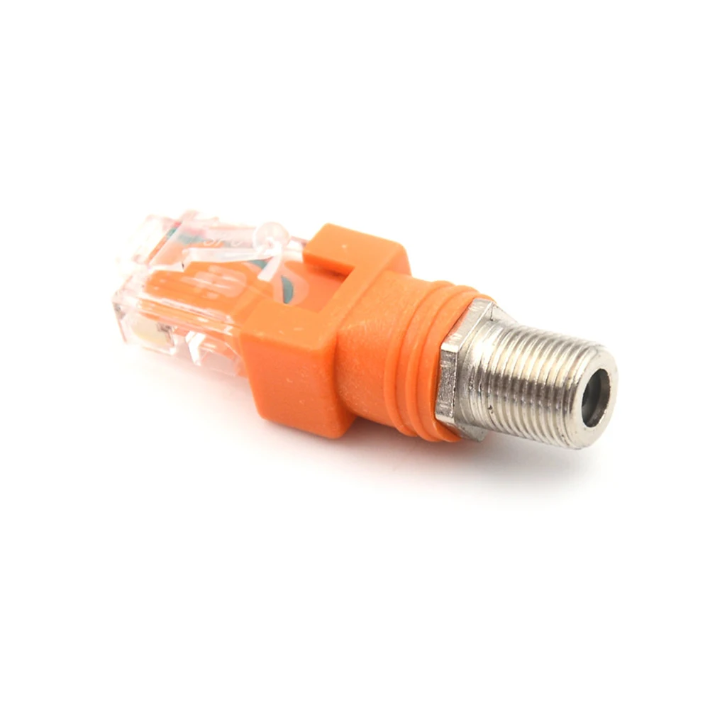 العلامة التجارية الجديدة للمشروعات الإلكترونية مقرنة محورية محورية إلى محول إيثرنت 8 غرز مواد عالية الجودة