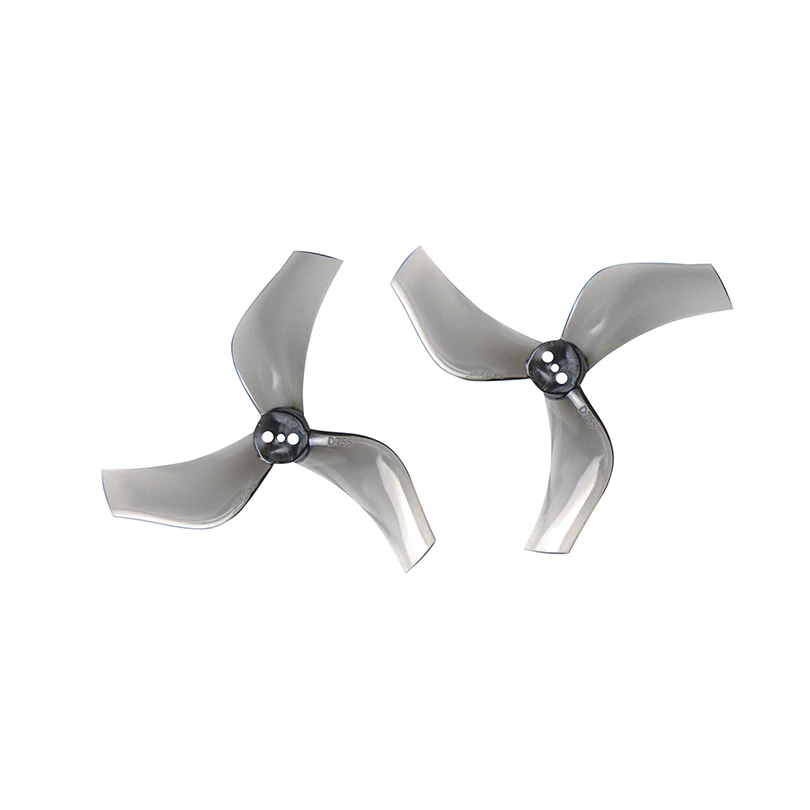 

2 пары Gemfan D75S Ducted 75 мм 3-лопастной CW CCW PC Propeller T-Mount 1,5 мм отверстие для FPV Freestyle 3 дюйма Cinewhoop Ducted Drone