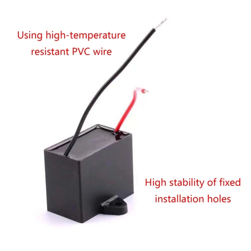 CBB61 Capacitor 450V 1/1.2/1.5/2/3/3.5/4/5/8/10/12/15/16/20UF Capacitor Fan Ceiling Exhaust Motor Run Capacitor