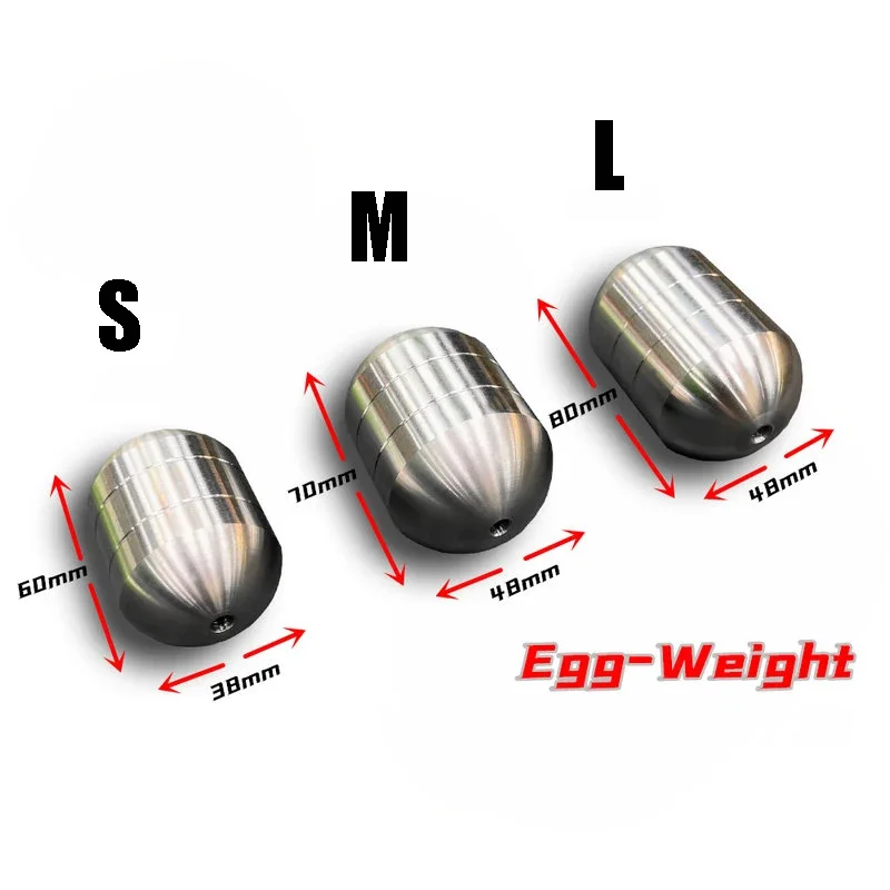 0.9KG/1.6KG/2KG Stainless Steel Egg Bell, Air Strike Egg-Weight Boxing Fitness, Jogging Small Dumbbell, 2 Pieces In Parcel