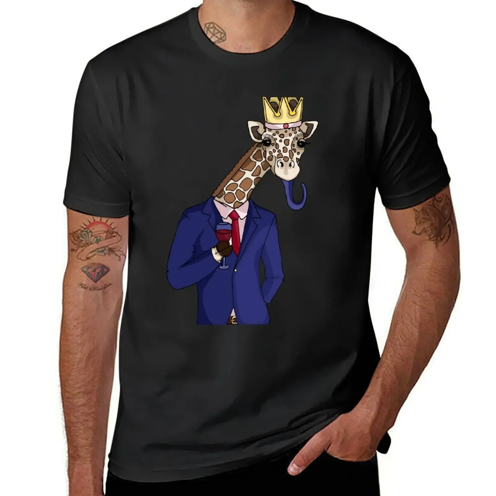 

Classy Giraffe T-Shirt funny gifts football t shirt men clothings