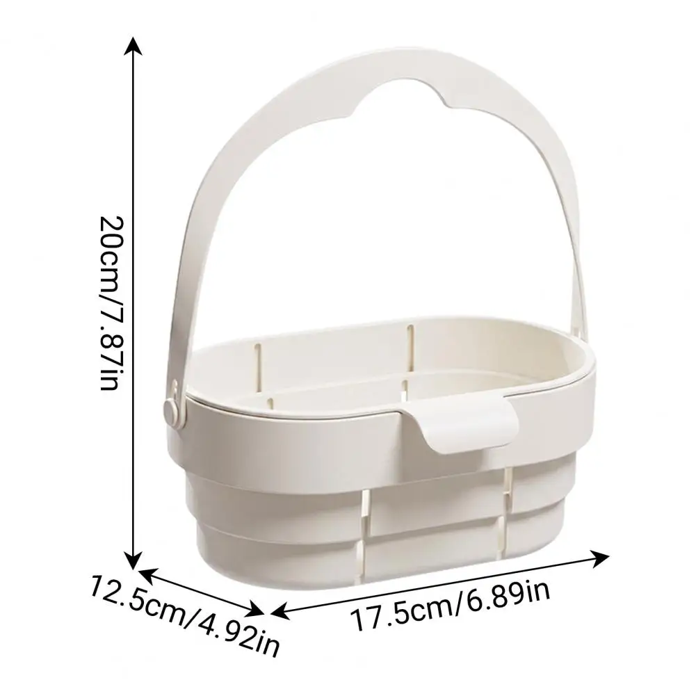 Hanging Sink Colander Foldable Sink Drain Basket Stretchable Kitchen Colander Space-saving Hanging Food Strainer for Fruits