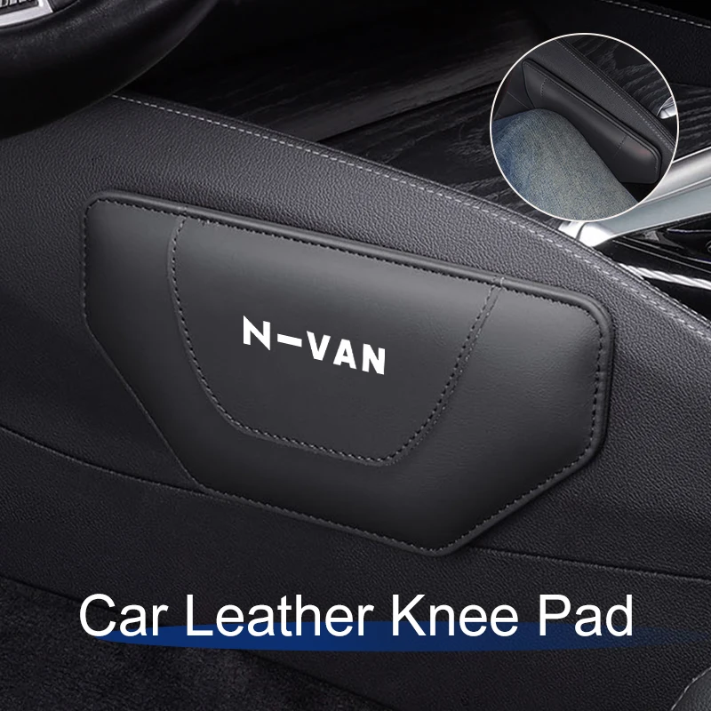 

Car Knee Cushion Leather Pad Auto Universal Thigh Support Mat For Honda TypeR Accord Civic CRV Jazz Fit HRV Vezel Odyssey Insigh
