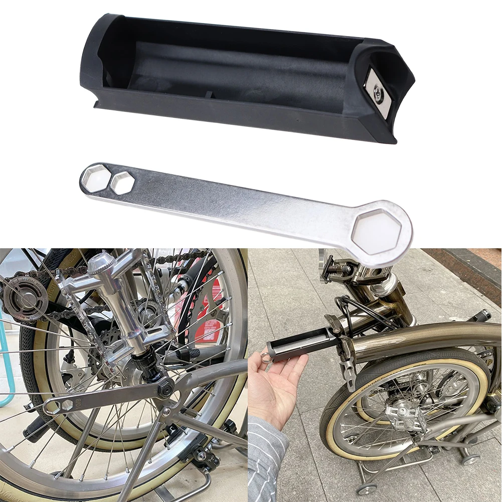 Brand New Tool Tray Wrench 116x34.5x32mm Bike Accessories Folding Bike For Brompton Frame Tool Tray Road Bicycle