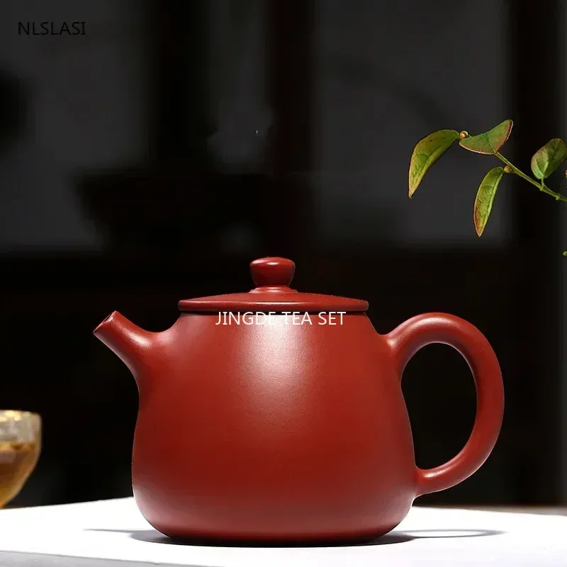 Yixing Tea Pot Purple Clay Filter Teapots Beauty Kettle Raw Ore Purple Mud Handmade Boutique Tea Set Dahongpao Authentic 200ml