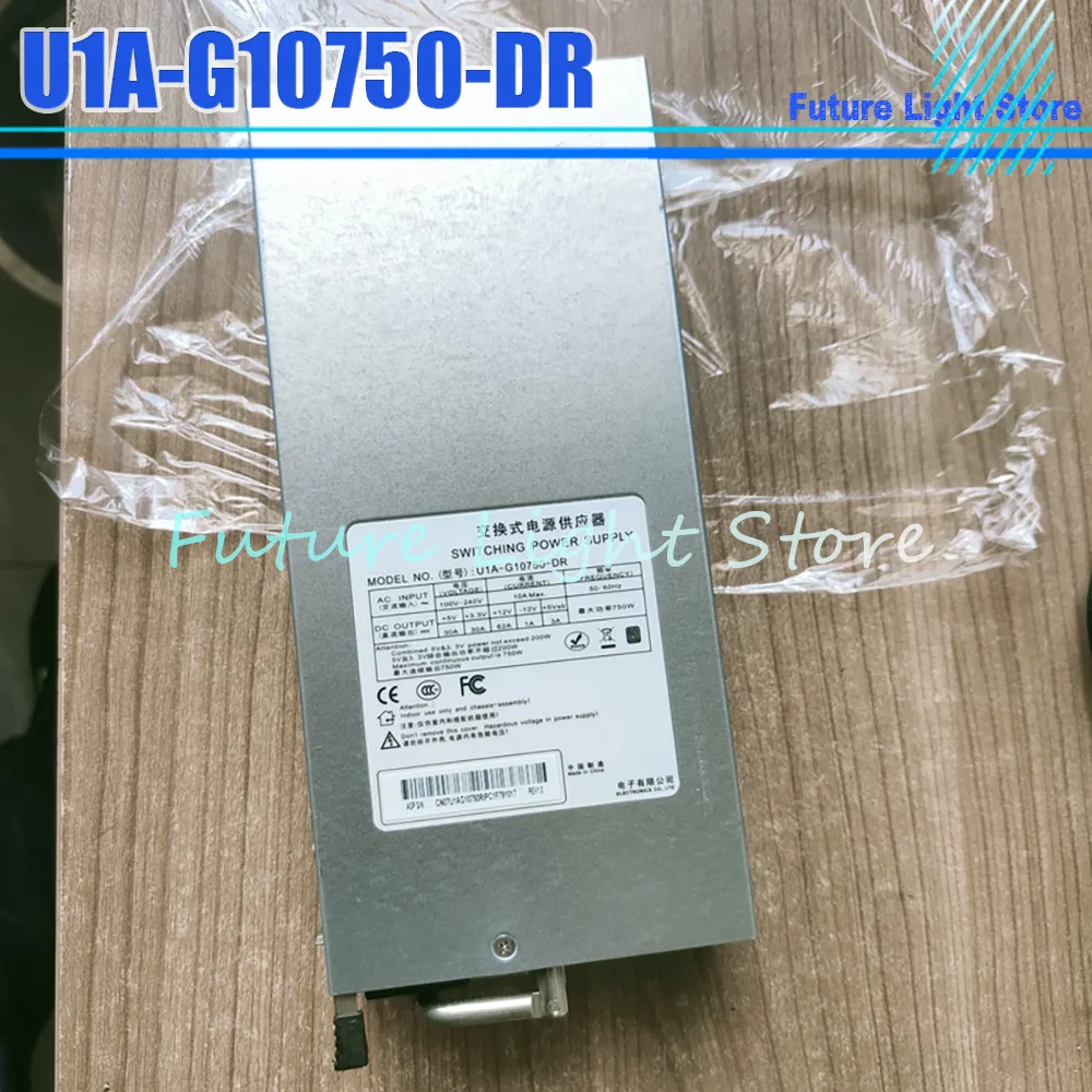 

U1A-G10750-DR 750W Server Redundant Power Module Supports AC Input Voltage Of 100V-240V