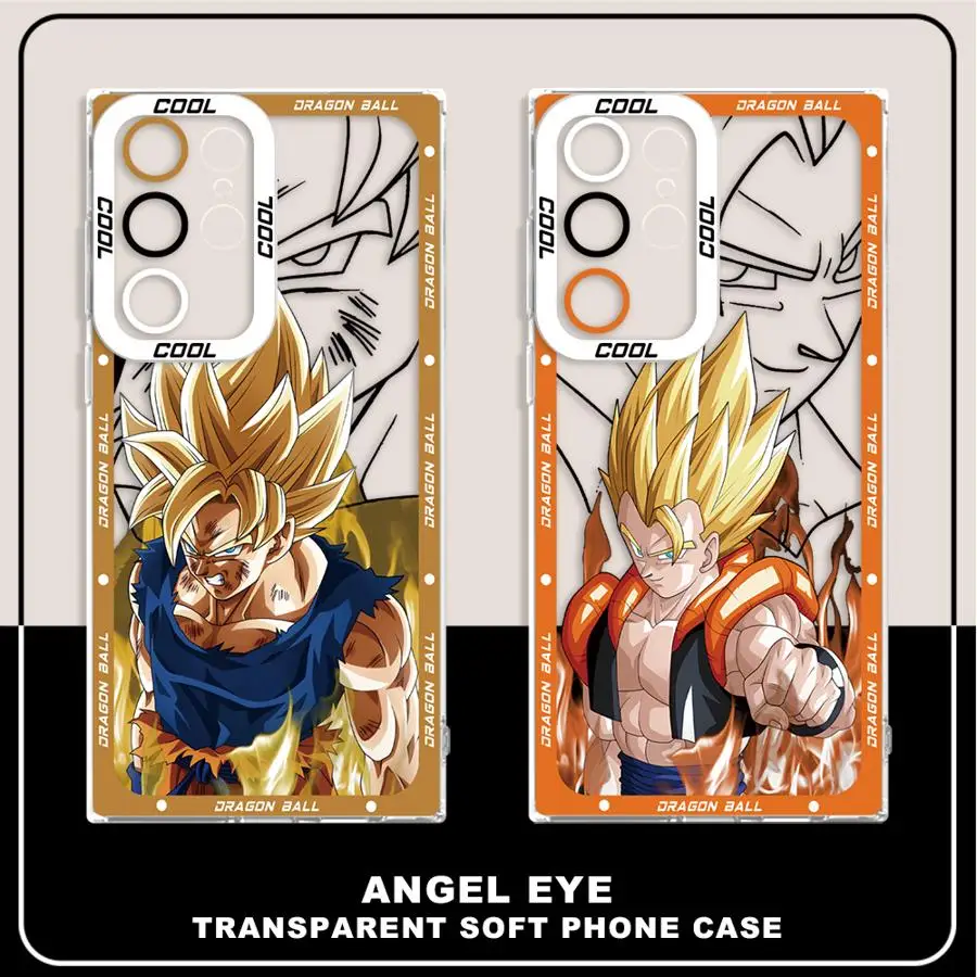 حافظة لهاتف سامسونج جالاكسي S25 Edge S20 Plus S24 S22 FE S23 Ultra S21 نوت 20 Ultra 10 هاتف شفاف #1