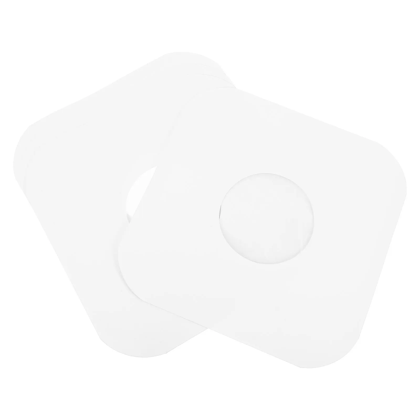 

4Pcs Vinyl Record Paper Sleeves Kraft White Double Layer Inner Anti Static Dust Sleeve for Protecting Storing 10 Inch Vinyl