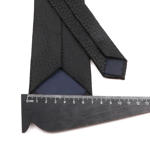 Imagen 2 del producto Corbata clásica a rayas azules y moradas para hombre, 7cm, delgada, estrecha, para boda, negocios, oficina, uso diario, accesorios para Gravata masculina