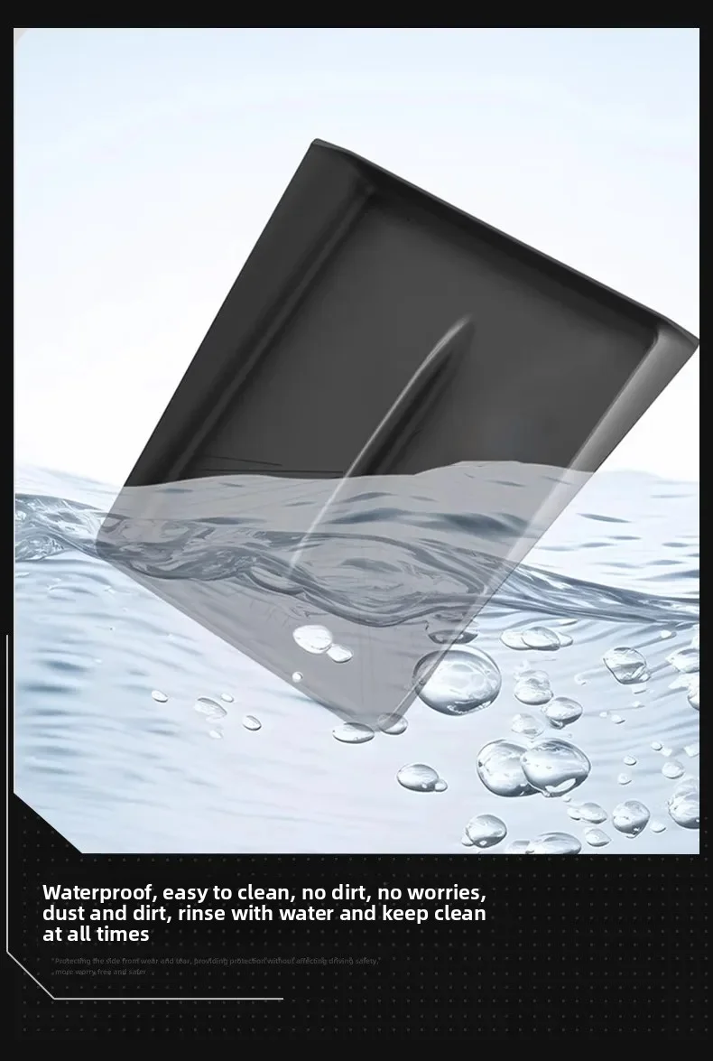 Für Tesla Model Y Juniper/Launch Model3 2024 2025 2026 Anti-Rutsch-Pad Kabelloses Ladepad Auto-Telefonhalterung Rutschfeste Matte Schutzmatte – Detail 9