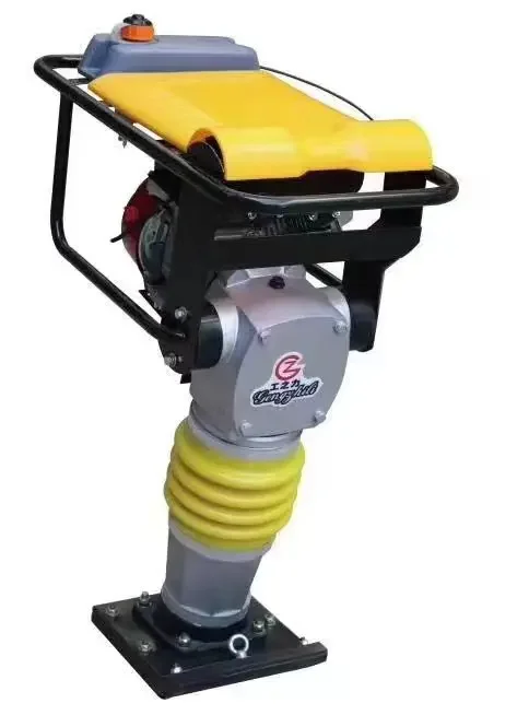 Best Selling Rammed Earth Tamper Ballast Machine Honda Engine Impact Force Construction Gasoline Tamping Rammer Factory Supply