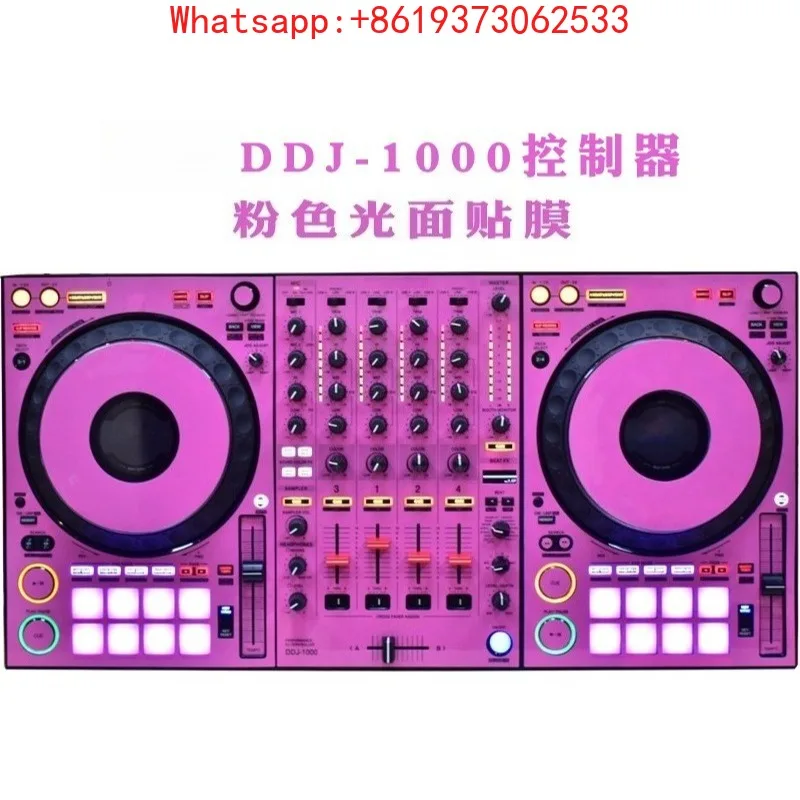 

Film DDJ1000 Controller Digital Disc Player Protective Skin Net Pink Glossy Sticker