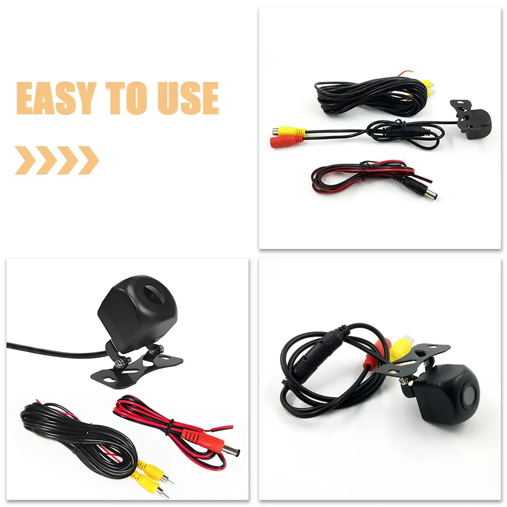 

1 Set Car Reverse Hd Backup Camera For Parking Rear View Vehicle Rearview Cam Reliable Back Up Camera Easy Diy Installation Car