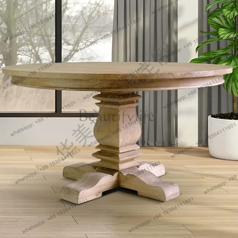 ld High Wood Dining Table Luxury Modern Writing Round Mobile Restaurant Study Dining Table Living Room Muebles   Furniture