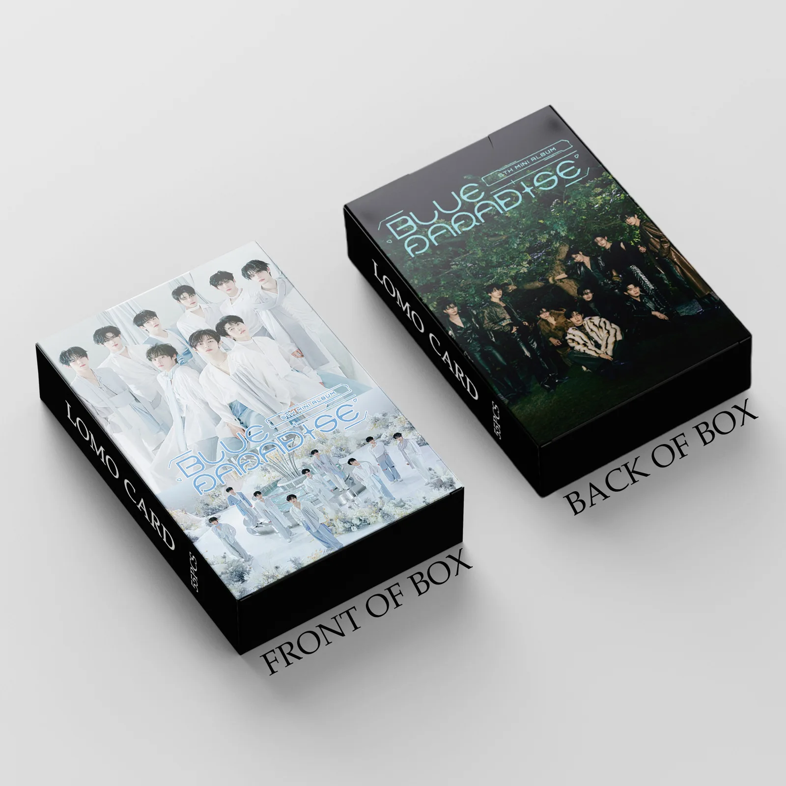 55 pcs in stock ZB1 BLUE PARADISE ZEROBASEONE Fan Collection Card  Photo card postcard lomo card
