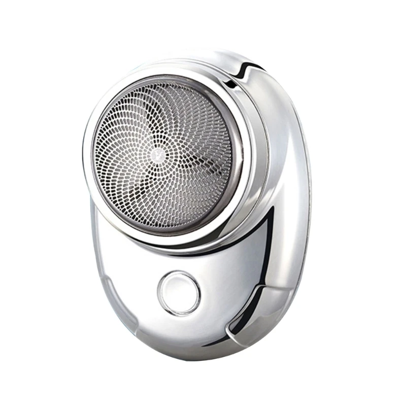 Barbeador Elétrico Portátil M2EE Aparadores de Carregamento USB Aparador de Barba Turbos Sistema 3Blades, Aparadores de Barba de