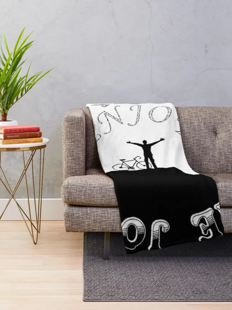 Have fun and enjoy the journey t shirt  Throw Blanket Blankets For Baby Personalized Gift Blankets