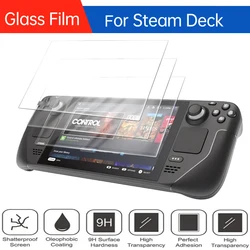 Anti-Scratch Screen Protector Guard Film For Valve Steam Deck Game Console 9H Premium Tempered Glass For Steam Deck Accessories
