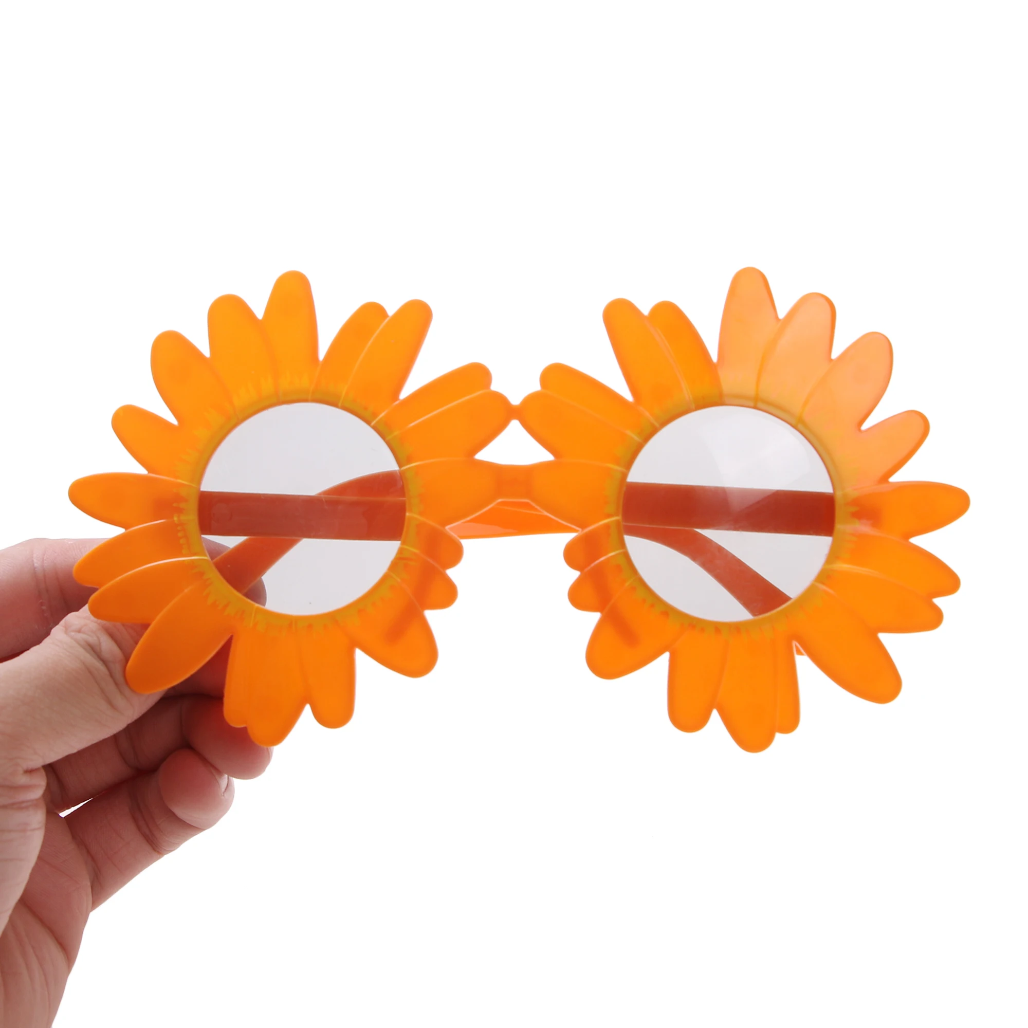 Sun Flower Daisy Sunglasses Funny Glasses Picnic Photograph Sunglasses Creative Decorative Summer Beach Birthday Party Glasses