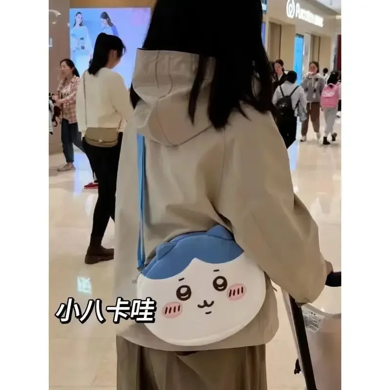 

Симпатичная сумка через плечо 05,ルálレ Hachiware tekstoál Россия Baile USAGI Chiikawa Cute Girl Gift Bag Large Capacity Durable Kawaii Self-deprecating bear