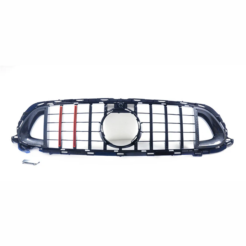 For Mercedes Benz E Class W213 2021-2023 Year For Brabus Style Front Grille Grill Bumper Engine Cooling Radiator Grid Accessory