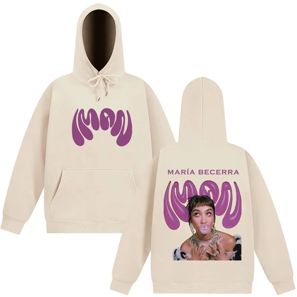 المغني ماريا بيسيرا 2025 الجرافيك هوديي الرجال النساء الجمالية العصرية بلوزات الشتاء الصوف عادية سترة أنيقة على الموضة مروحة الهدايا #1