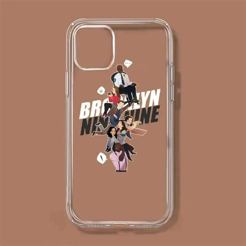 Brooklyn Nine Nine 99 Phone Case For iPhone 11 12 Mini 13 14 Pro XS Max X 8 7 6s Plus 5 SE XR Transparent Shell