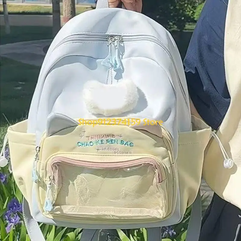 

G5AE Itabag Рюкзаки Daypack Эстетические рюкзаки Аниме Косплей Школьные рюкзаки со вставкой Дорожные сумки Сумка
