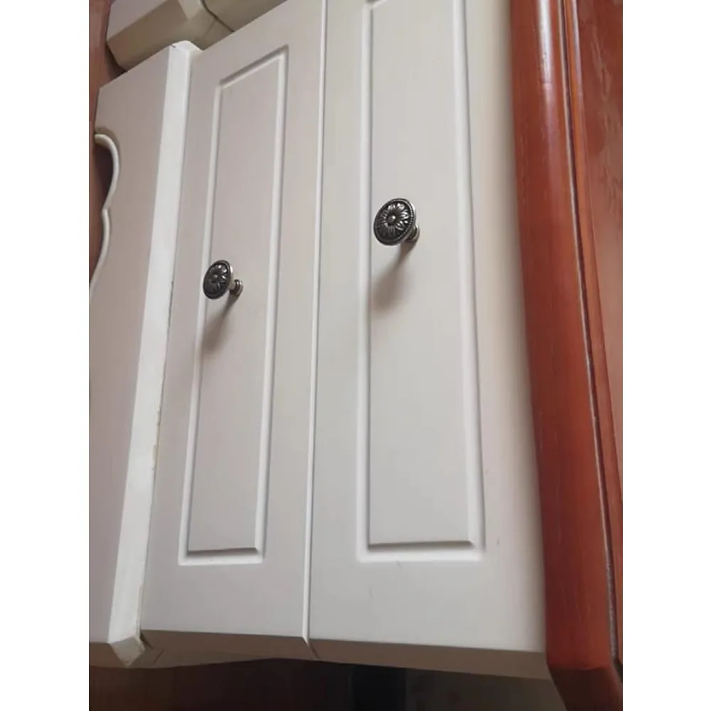 الفرنسية خمر ثقب واحد النحاس مقبض باب الخزانة اللون البرونزي درج سحب لتحسين المنزل #1