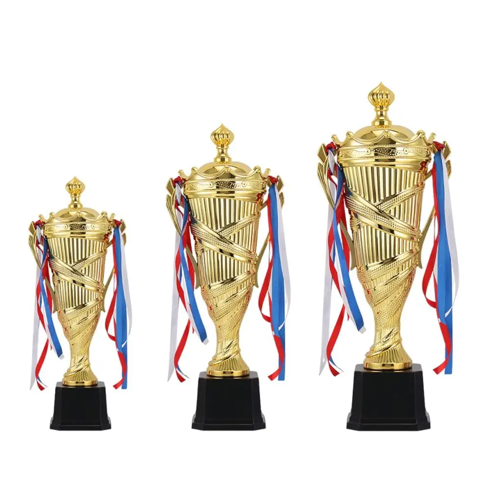 

Metal Material Metal Model Trophy Small Size Golden Color Trophy Awards Model Design Craft Souvenirs Golden Statues