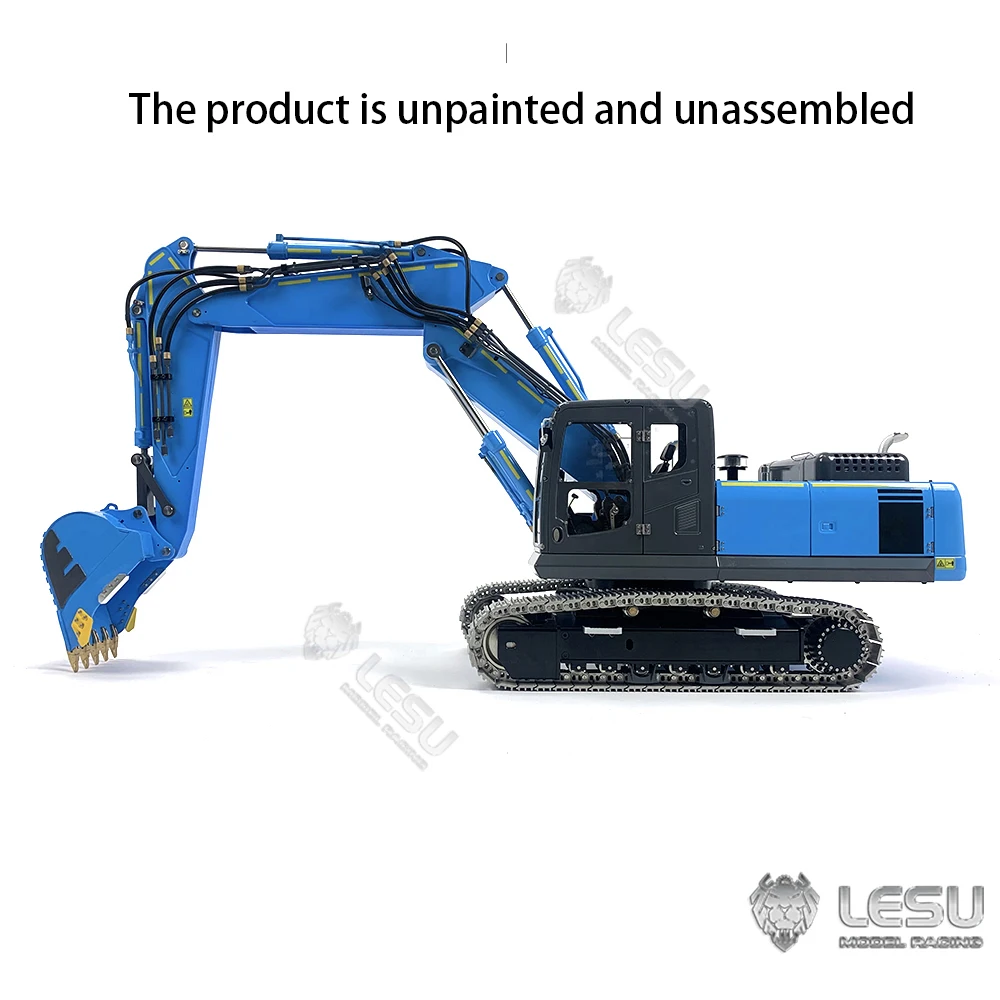 New Arrival LESU 1/14 RC Hydraulic Excavator for 3 Arms Kit Pc360 Electric Digger Unpainted Unassembled Toys for Boy