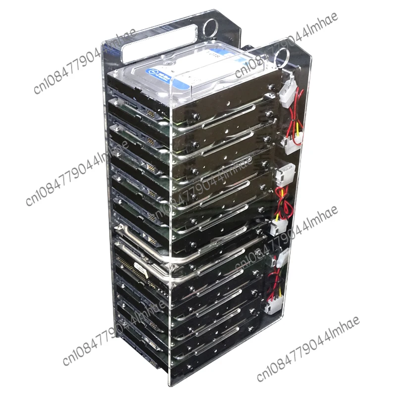 

Hard Drive Rack Expansion External Bracket Mechanical Hard Drive Enclosure Computer 3.5 inch Fixed Bracket Support