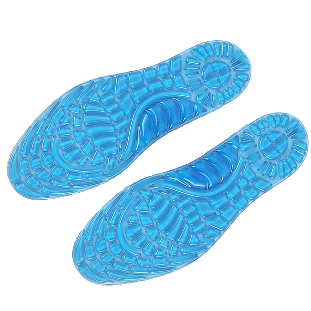 

Gel Shoe Insoles Foot Arch Cushion Massaging Anti-Slip Sports Insole Pad For Hiking Running Climbing Men Women(S)