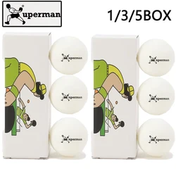 Xuperman 1/3/5 BOX Table Tennis Balls 40+ Seamed Smooth and Durable ABS New Plastic Ping-pong for Player Amateur Hobby Training