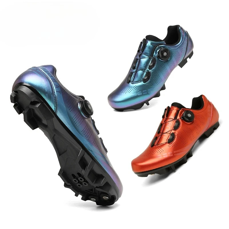

Professional Men's Road Cycling Shoes Competition Lightweight Flat Sports Sneakers Bicycle Off-road Racing Motorcycle Boots