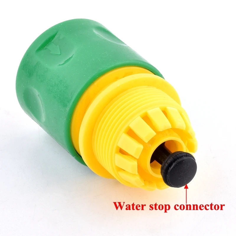 1/2 Inch Water Stop Connector Garden Irrigate Hose Quick Repair Damage Connector Agriculture Watering Check Water Pipe Joint