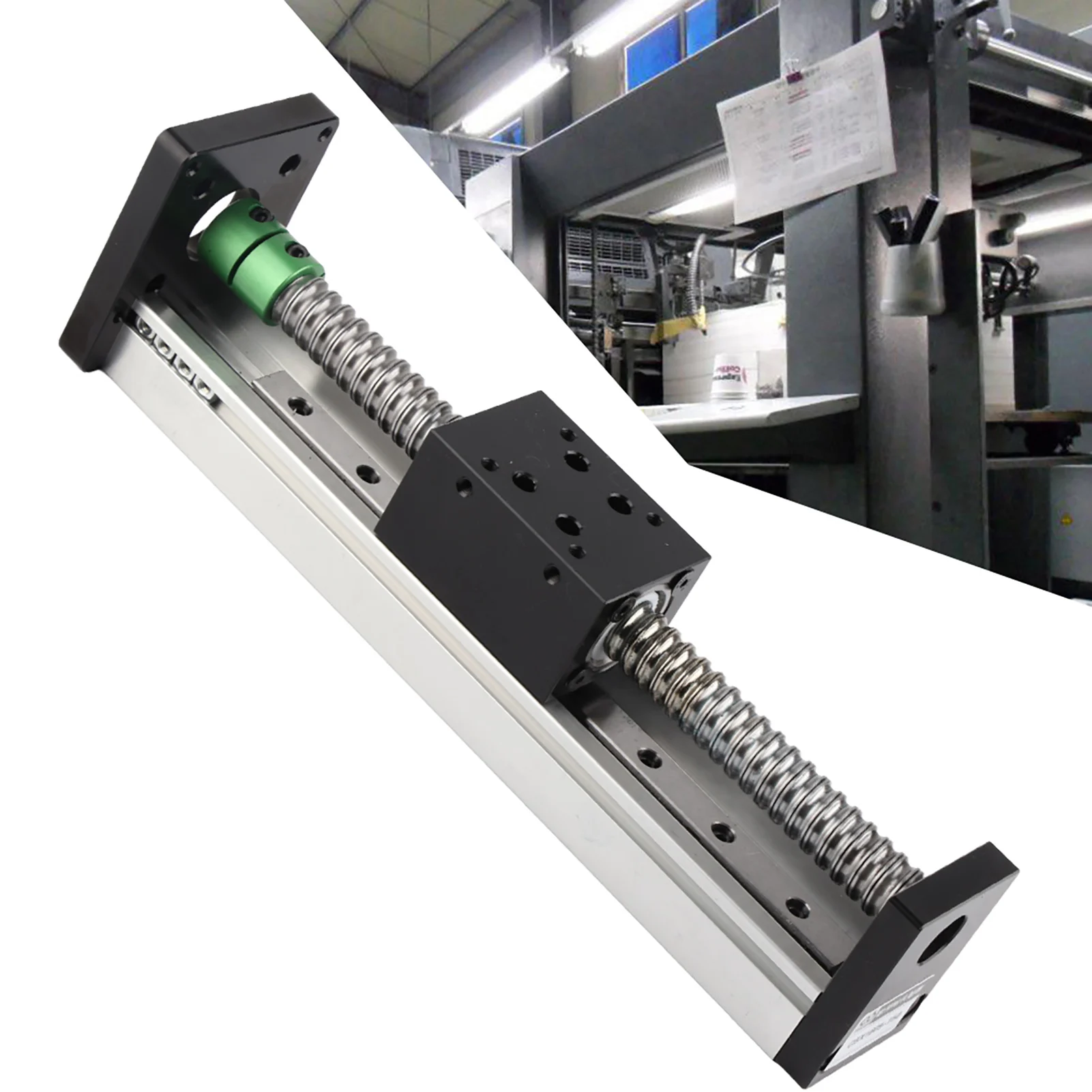 

Precision Sliding Table Ball Screw Linear Stage Slide Effective Stroke 150mm for NEMA 23 Motor
