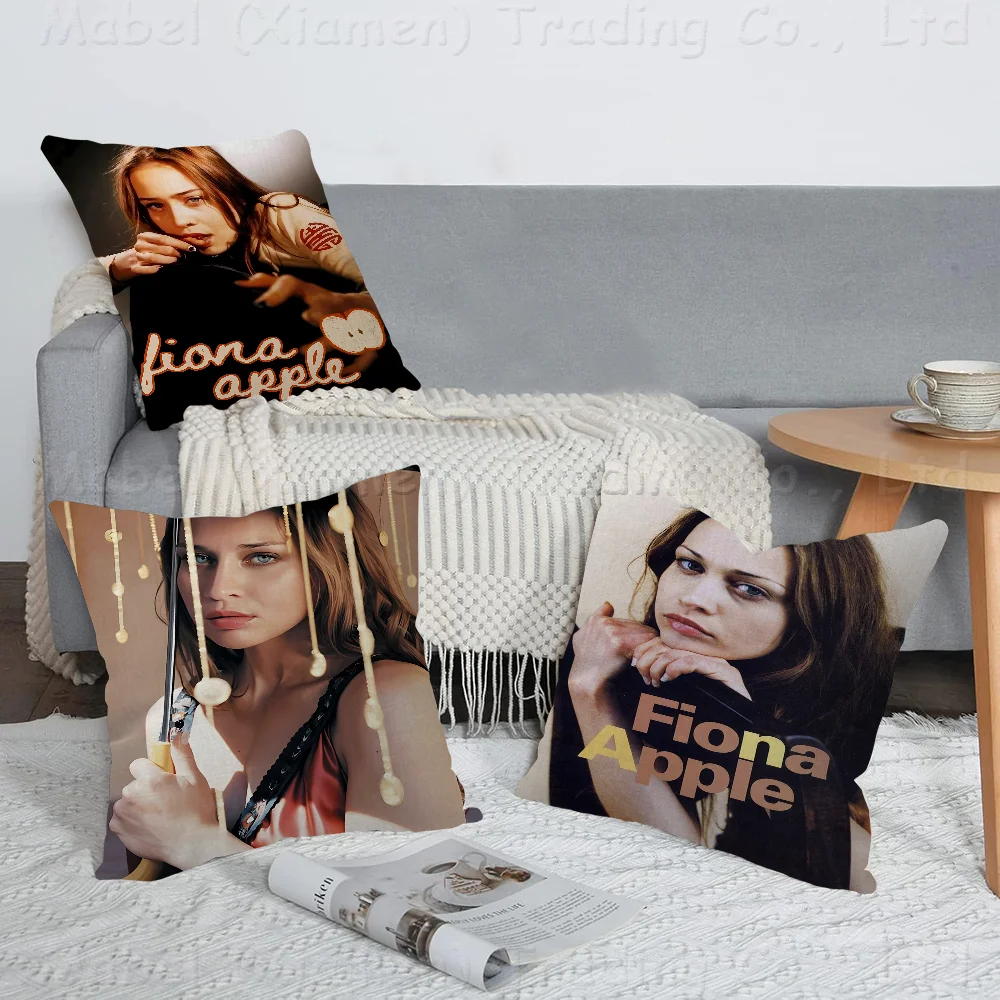 Fiona Apple Personalized Pillow Dust Cover Bedroom Kids Party Decoration Pillowcase Birthday Children Gift