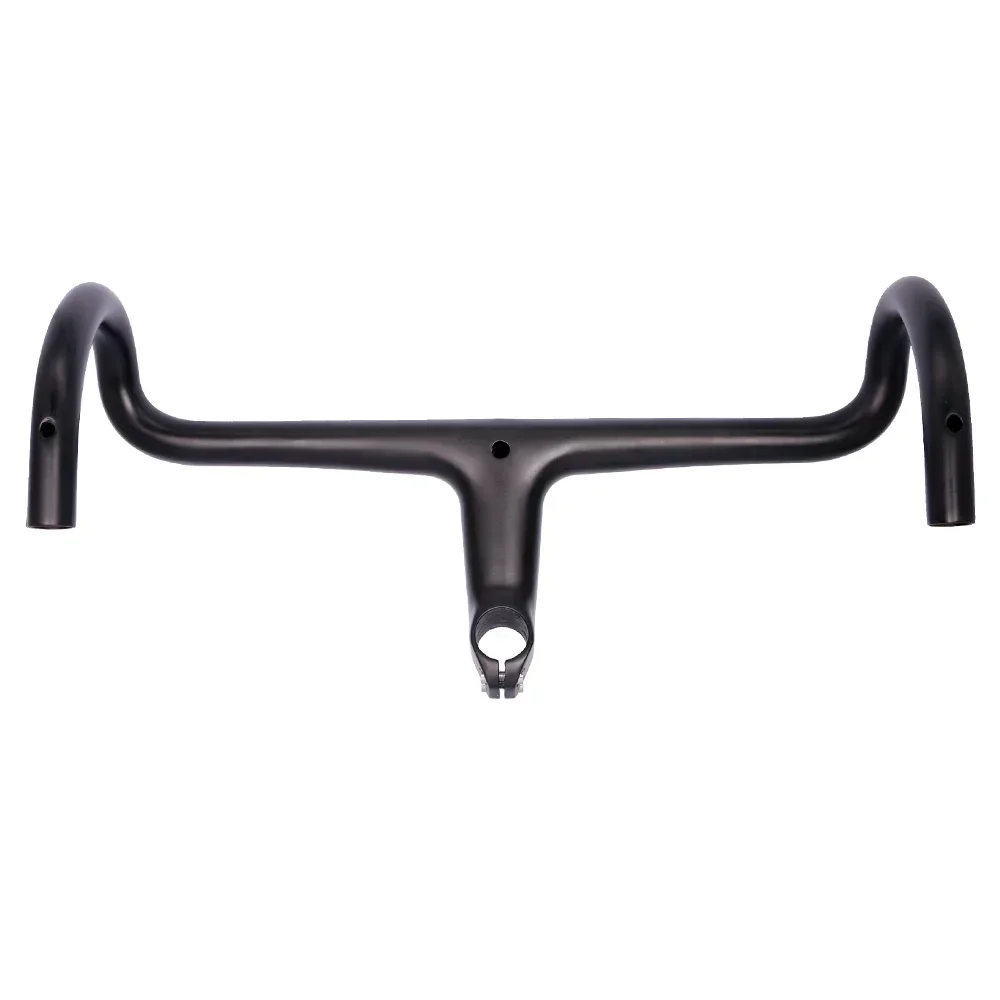 265g only Ultra Light carbon fiber road bike Alpinist  integrated Handlebar True T1000 carbon made with computer mounts