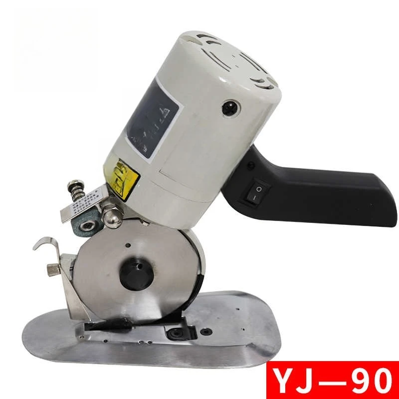 Type Blade Diameter 110mm ,electric Cloth Cutter Fabric Round Knife Cutting Machine