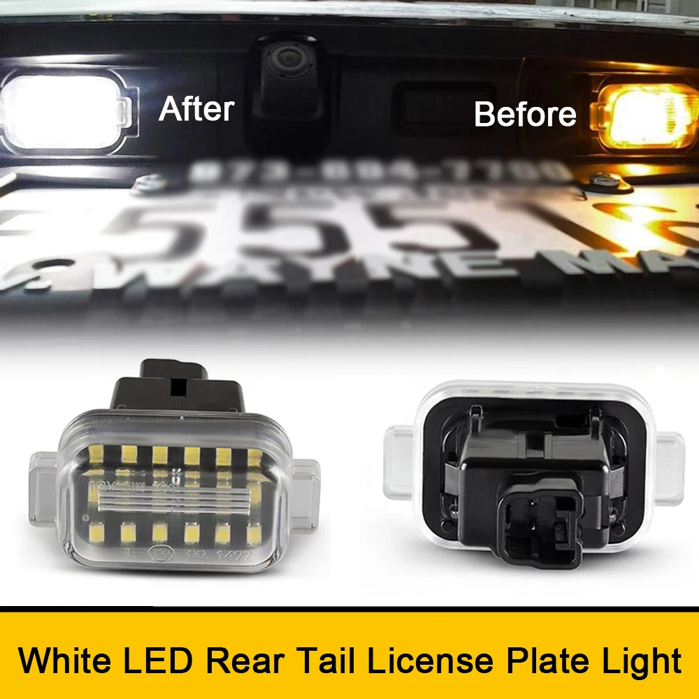 

Free Error LED Tail License Number Plate Lights For For Mazda 6 GJ1 GL Atenza 3 Hatchback 5-Door Reverse Stop Tag Lamp 6000K