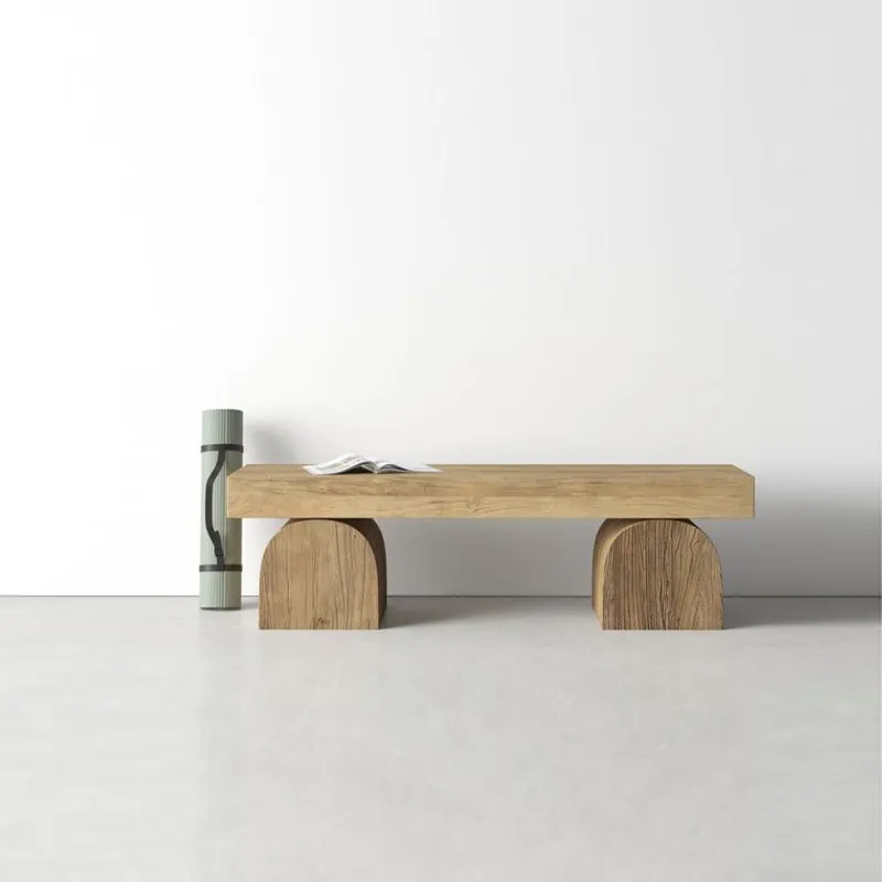 

Деревянная тумба для обуви в минималистичном стиле из массива дерева для прихожей, для дома и гостевых домов, с дизайнерским подходом к форме, для переобувания