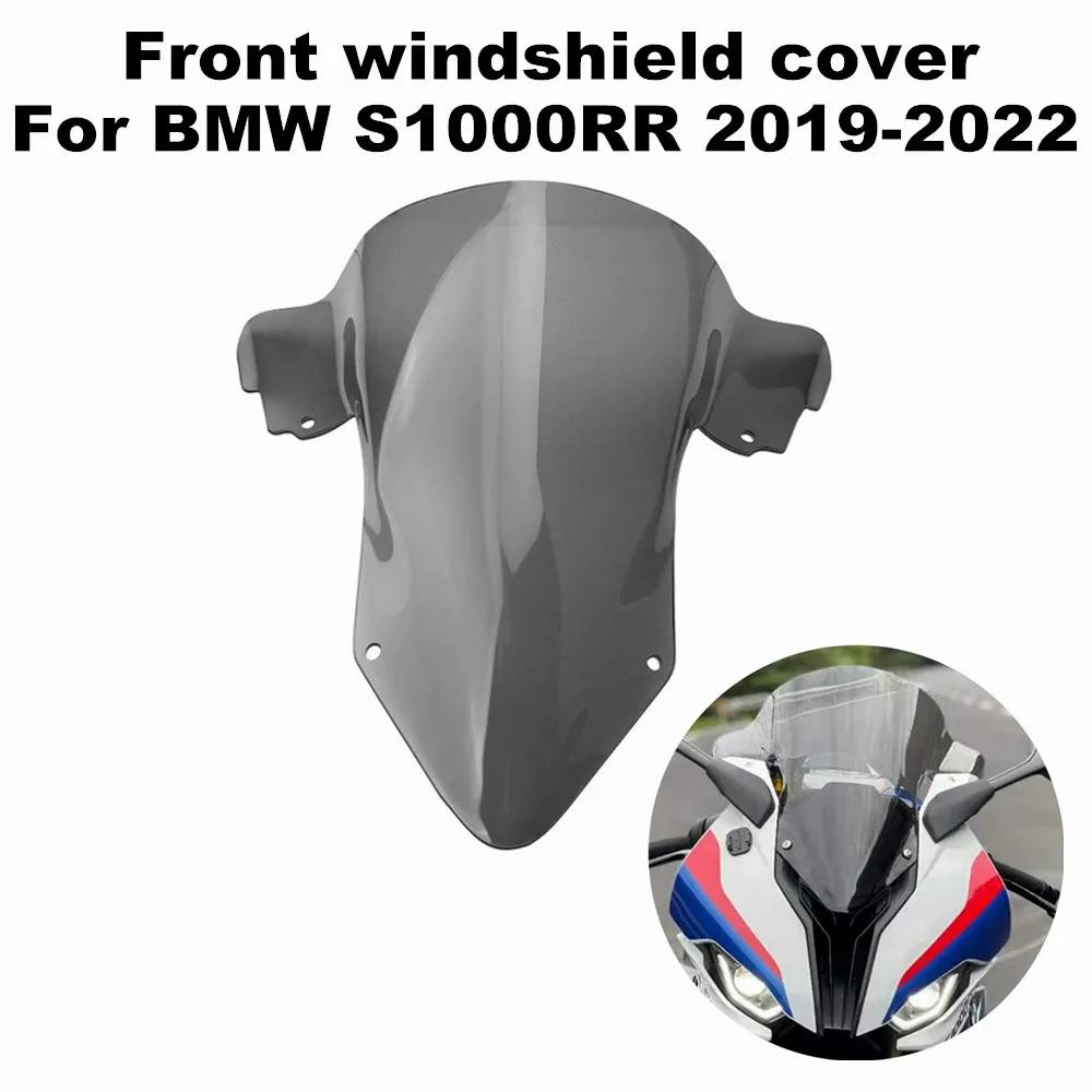 

Suitable for BMW S1000RR S 1000RR S1000 RR 2019-2022 motorcycle racing windshield cover, extended version front windshield cover