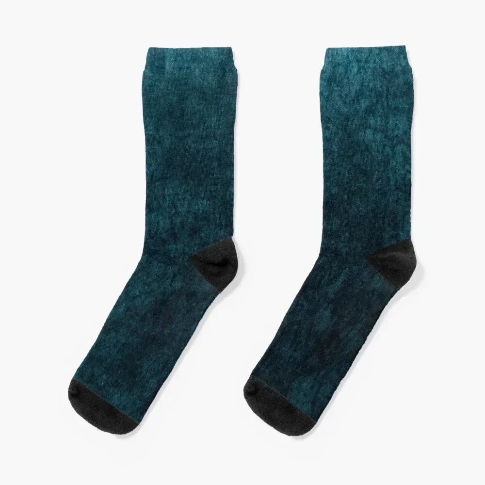 

Blue Boudoir Velvet | Texture Socks Lots New year's heated warm winter Socks For Men Women's