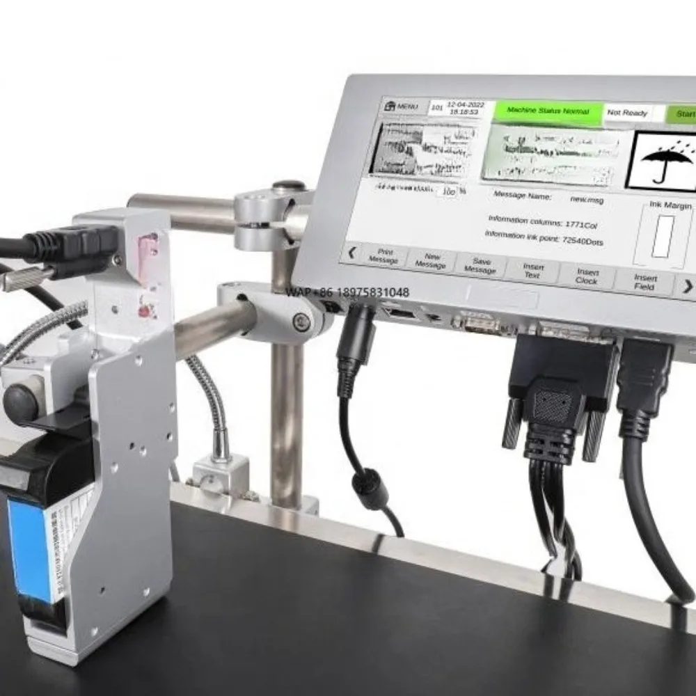 

Online High-speed Printer Thermal Inkjet Coding Printer TIJ Marking Machine Digital