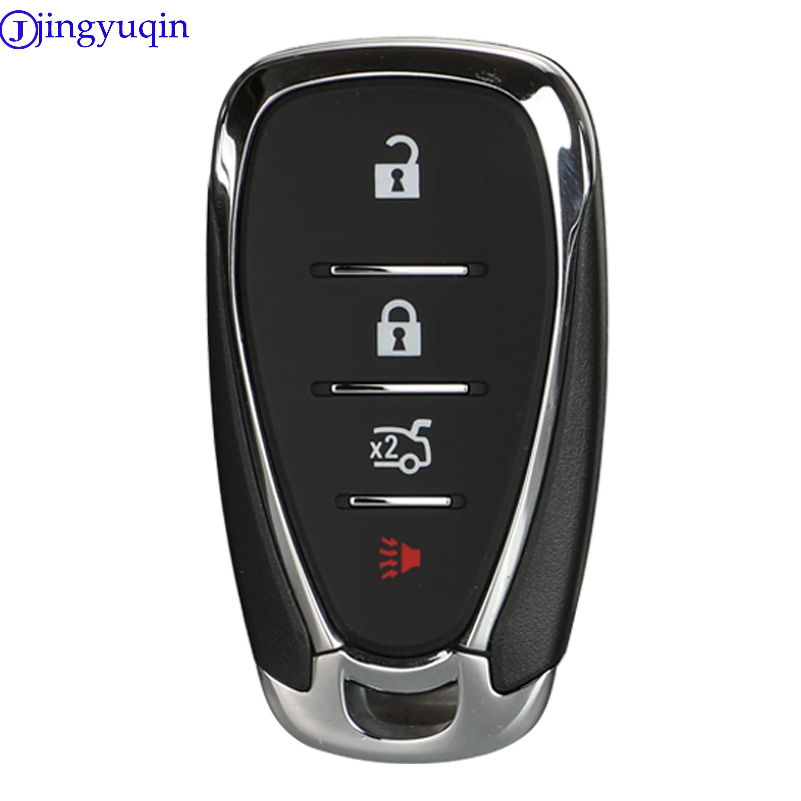 jingyuqin 2/4/5/6 Buttons Remote Car Key Shell Fob Case For Chevrolet Camaro Equinox Cruze Malibu Spark Smart Key