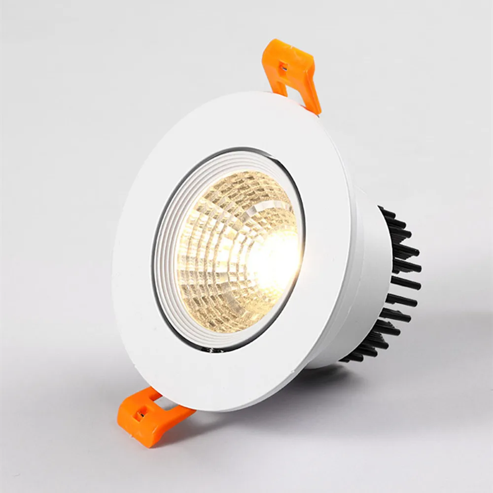 Dimbare AC90V-260V 5W7W9W12W15W18W20W LED Downlights Epistar Chip COB Inbouw Plafondlampen Spot Verlichting Voor Thuisverlichting - afbeelding 2